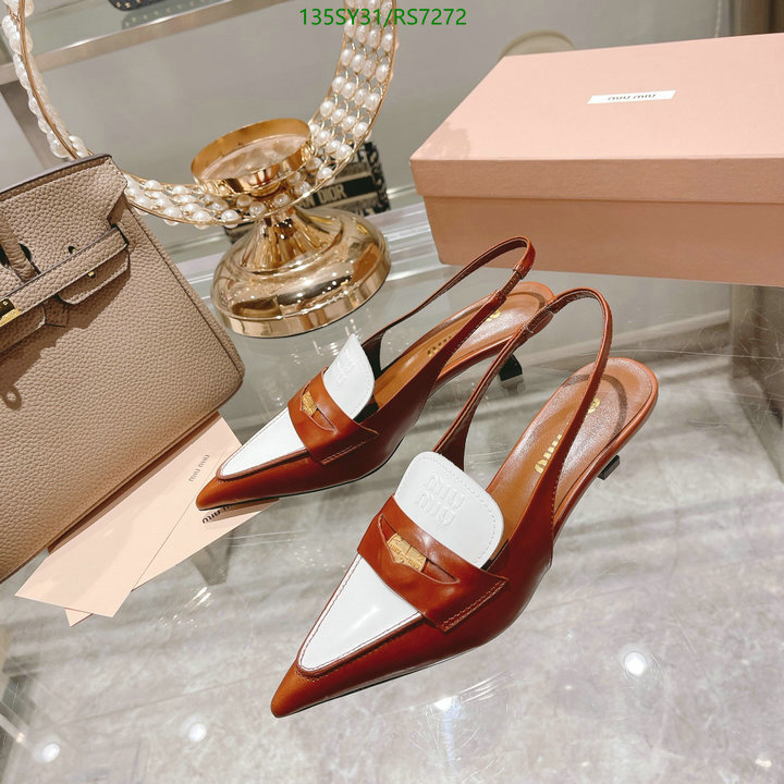 Miu Miu-Women Shoes Code: RS7272 $: 135USD