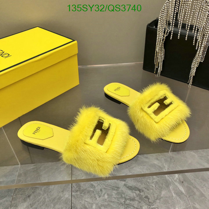 Fendi-Women Shoes Code: QS3740 $: 135USD