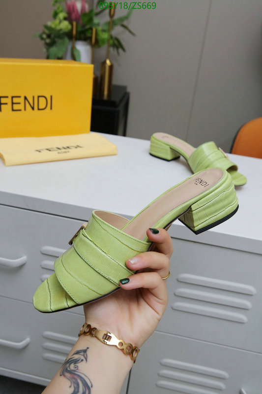 Fendi-Women Shoes Code: ZS669 $: 89USD