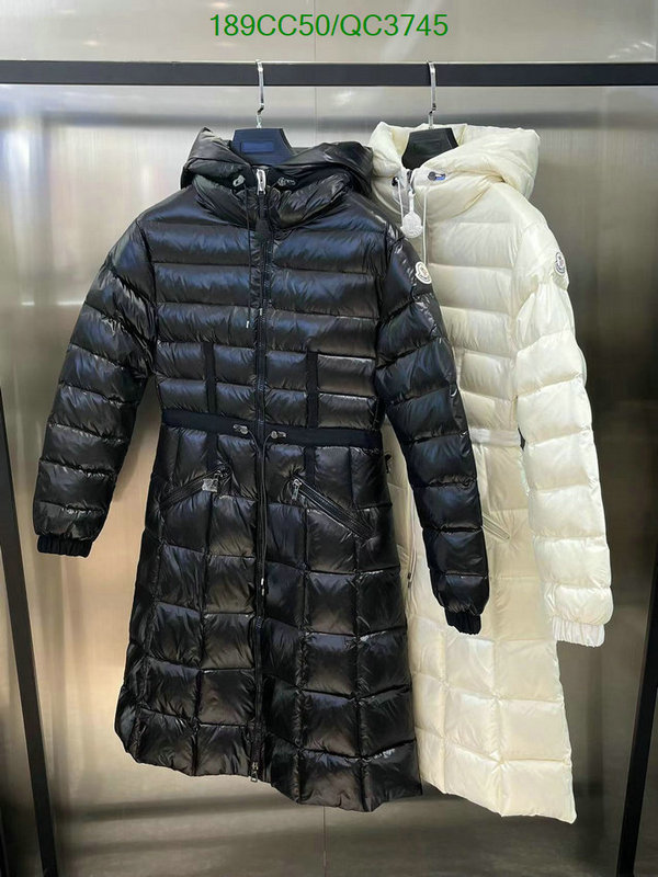 Moncler-Down jacket Women Code: QC3745 $: 189USD