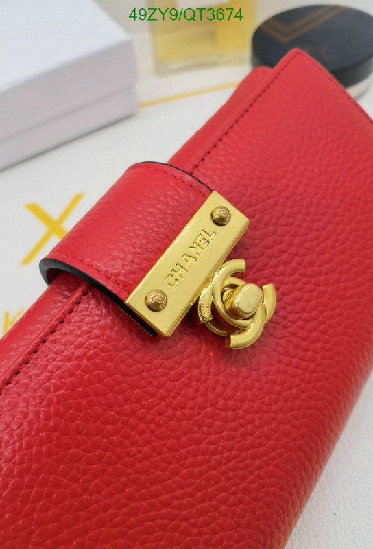 Chanel-Wallet(4A) Code: QT3674 $: 49USD