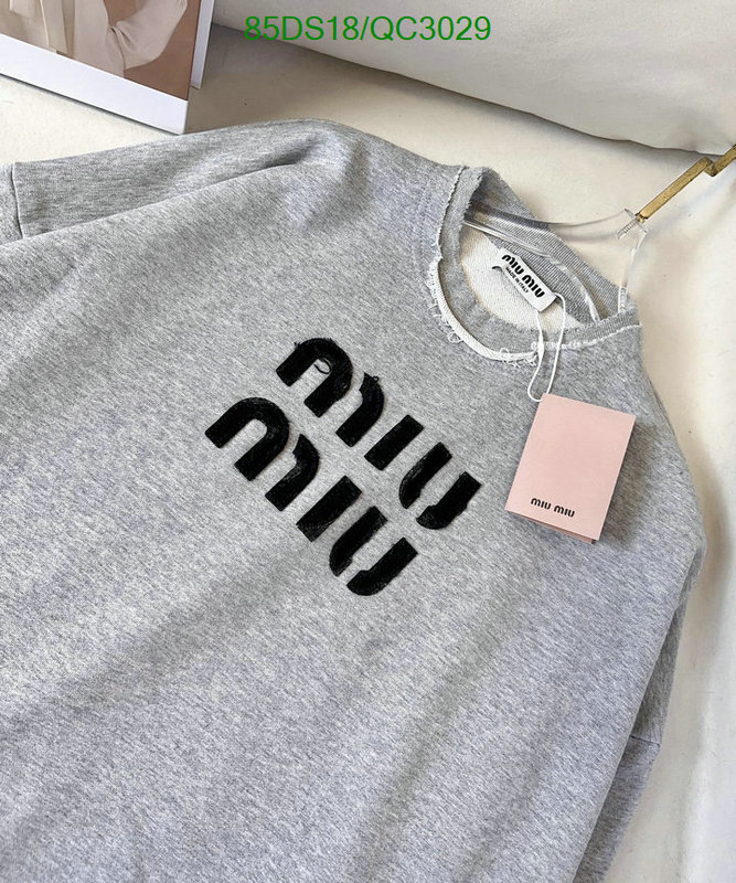 MIUMIU-Clothing Code: QC3029 $: 85USD