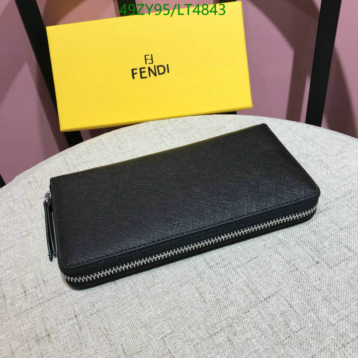 Wallet-Fendi Bag(4A) Code: LT4843 $: 49USD