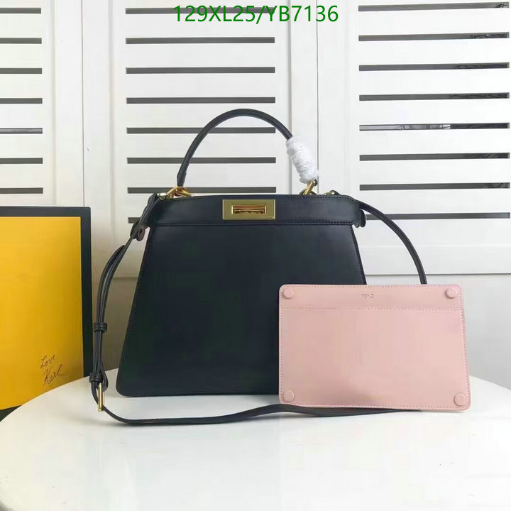 Fendi-Bag-4A Quality Code: YB7136 $: 129USD