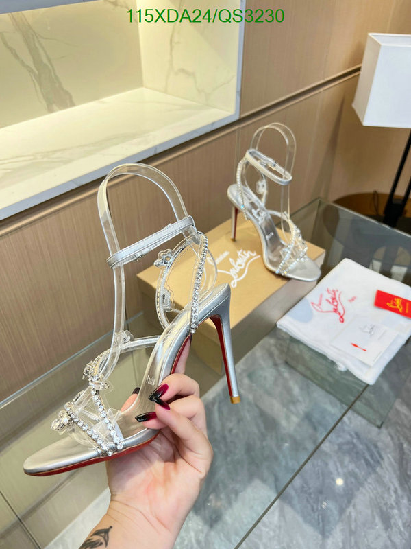 Christian Louboutin-Women Shoes Code: QS3230 $: 115USD