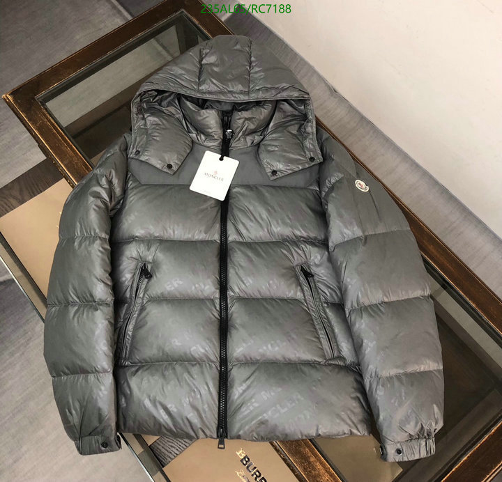 Moncler-Down jacket Men Code: RC7188 $: 235USD