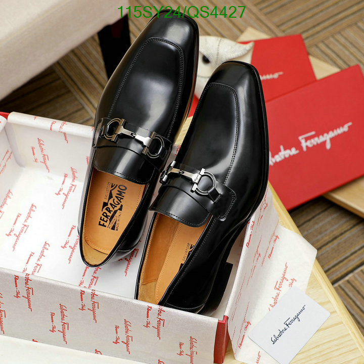 Ferragamo-Men shoes Code: QS4427 $: 115USD