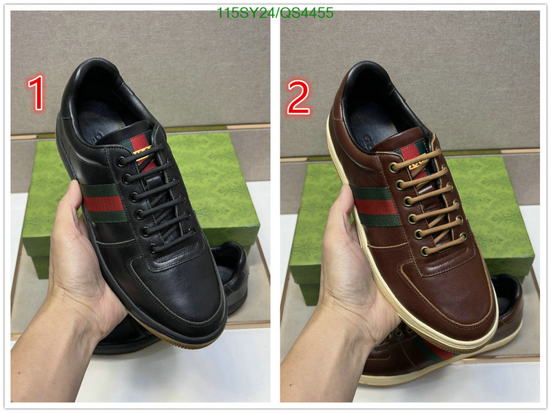 Gucci-Men shoes Code: QS4455 $: 115USD