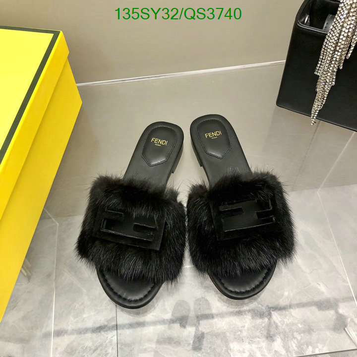 Fendi-Women Shoes Code: QS3740 $: 135USD