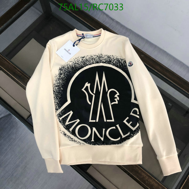 Moncler-Clothing Code: RC7033 $: 75USD