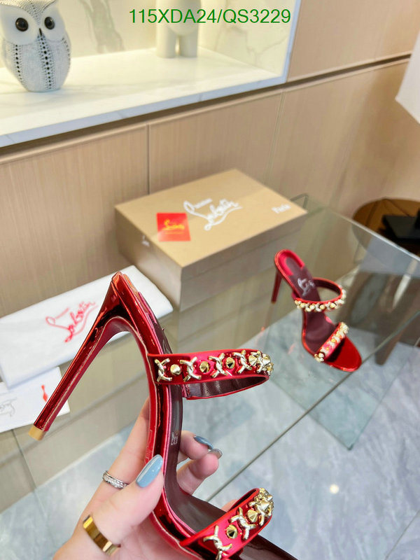 Christian Louboutin-Women Shoes Code: QS3229 $: 115USD