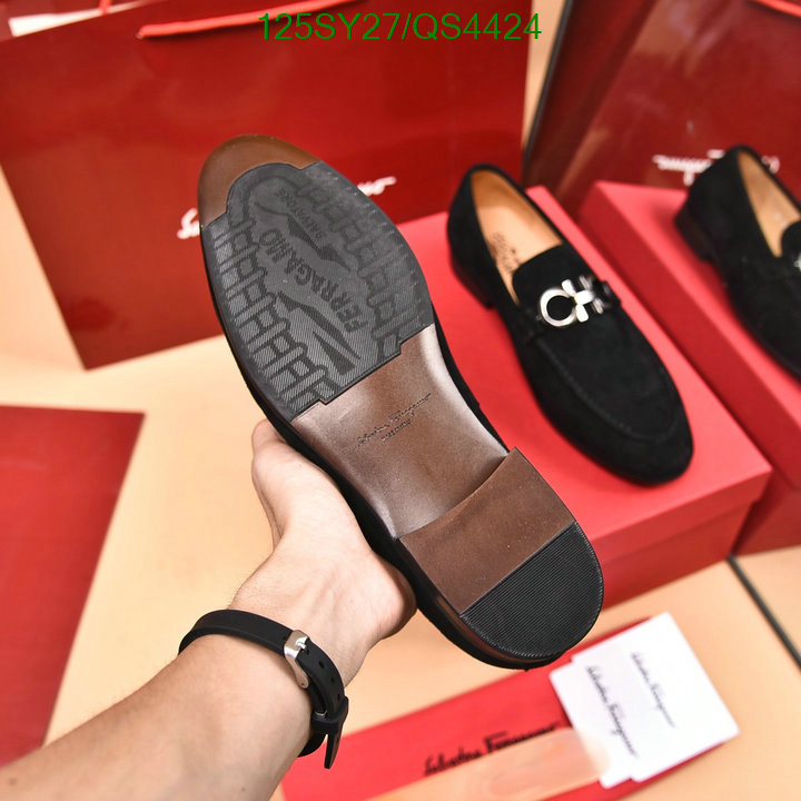 Ferragamo-Men shoes Code: QS4424 $: 125USD