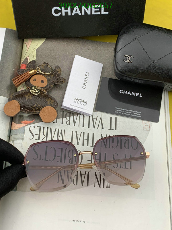 Chanel-Glasses Code: QG2657 $: 39USD