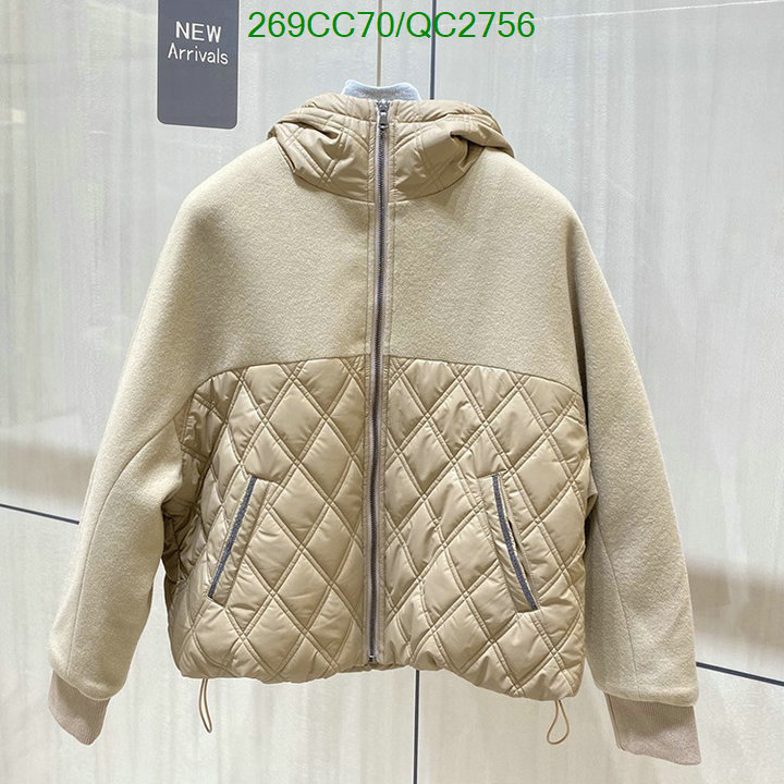 Brunello Cucinelli-Down jacket Women Code: QC2756 $: 269USD