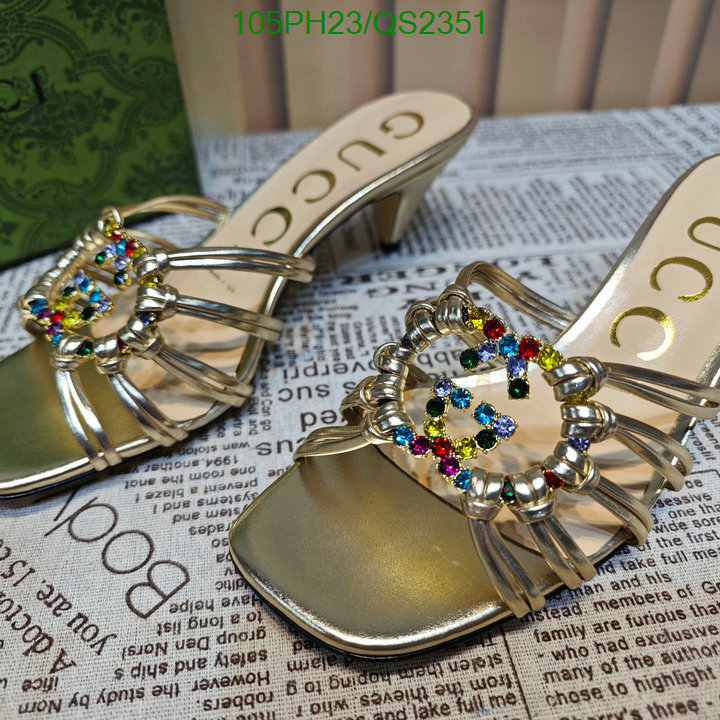 Gucci-Women Shoes Code: QS2351 $: 105USD