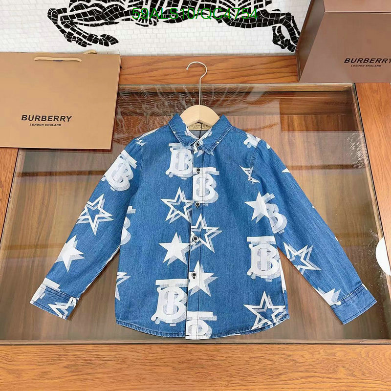 Burberry-Kids clothing Code: QC4754 $: 59USD