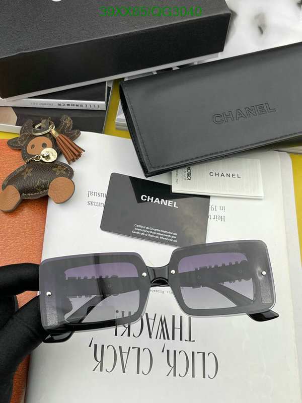 Chanel-Glasses Code: QG3040 $: 39USD