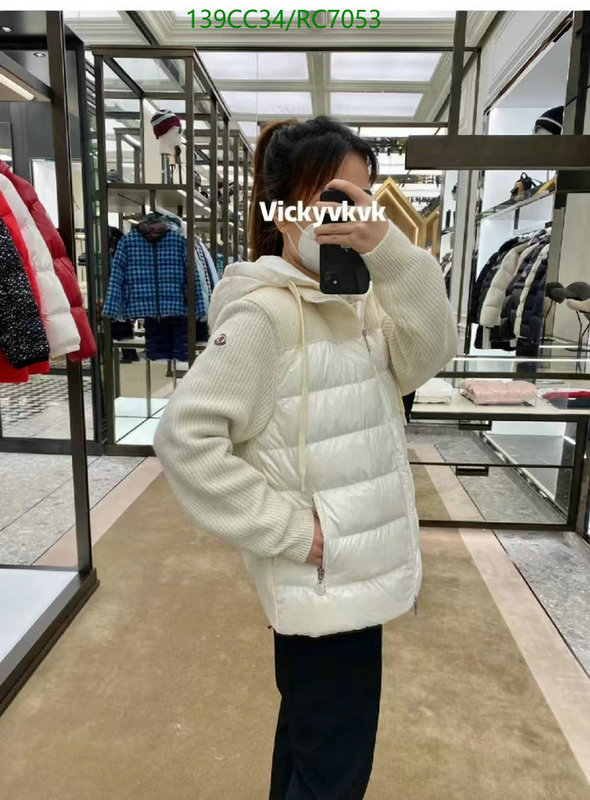 Moncler-Down jacket Women Code: RC7053 $: 139USD