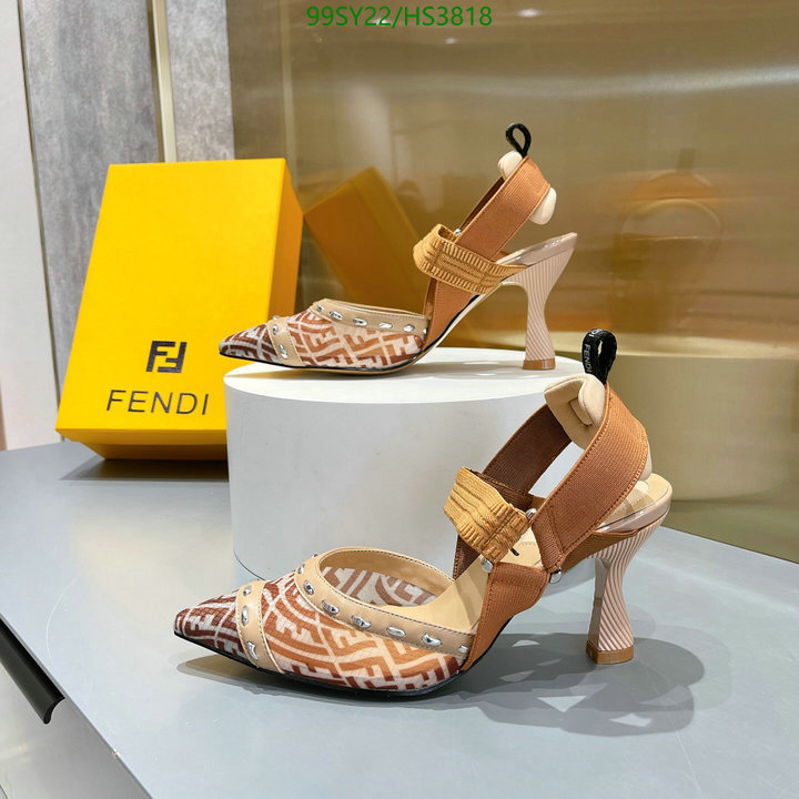 Fendi-Women Shoes Code: HS3818 $: 99USD