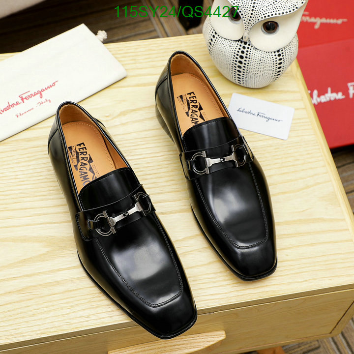 Ferragamo-Men shoes Code: QS4427 $: 115USD