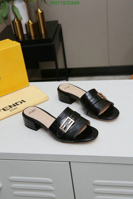 Fendi-Women Shoes Code: ZS669 $: 89USD