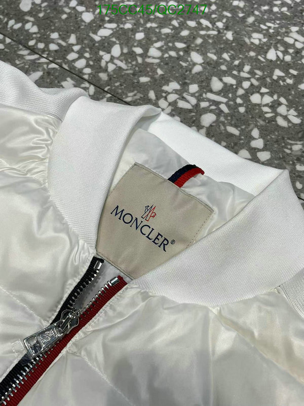 Moncler-Down jacket Men Code: QC2747 $: 175USD