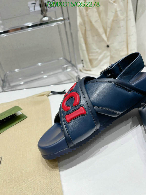 Gucci-Men shoes Code: QS2278 $: 72USD