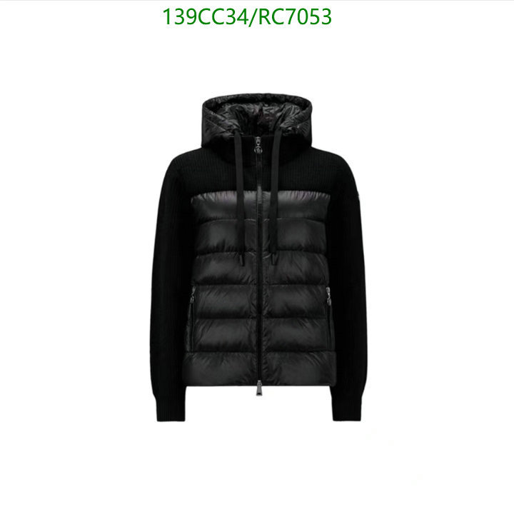 Moncler-Down jacket Women Code: RC7053 $: 139USD