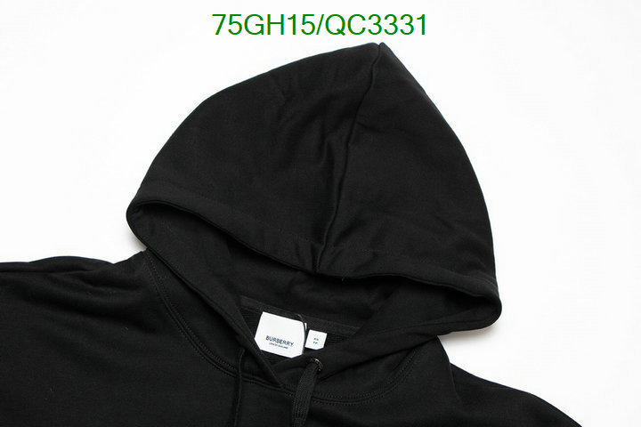 Burberry-Clothing Code: QC3331 $: 75USD