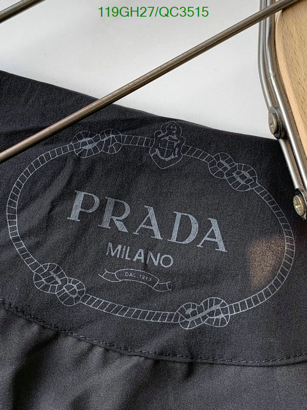 Prada-Clothing Code: QC3515 $: 119USD