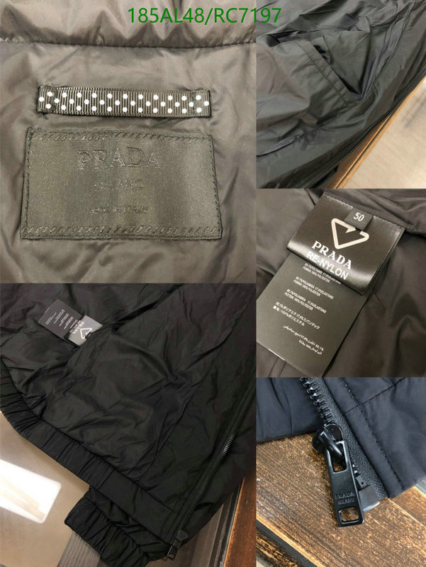 Prada-Down jacket Men Code: RC7197 $: 185USD