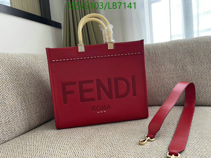 Sunshine-Fendi Bag(Mirror Quality) Code: LB7141 $: 355USD