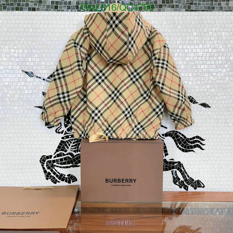 Burberry-Kids clothing Code: QC4755 $: 75USD