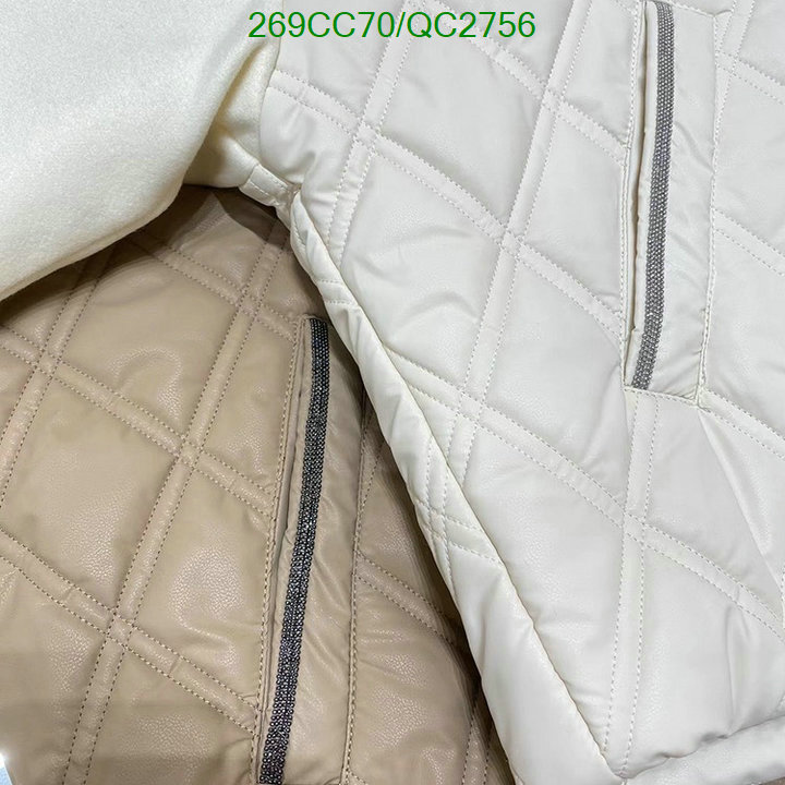 Brunello Cucinelli-Down jacket Women Code: QC2756 $: 269USD