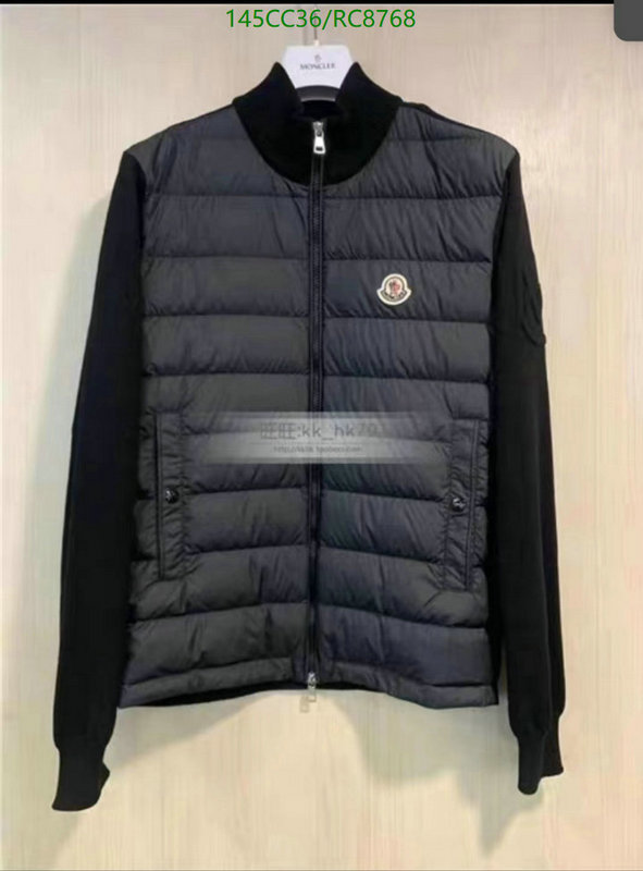 Moncler-Down jacket Men Code: RC8768 $: 145USD