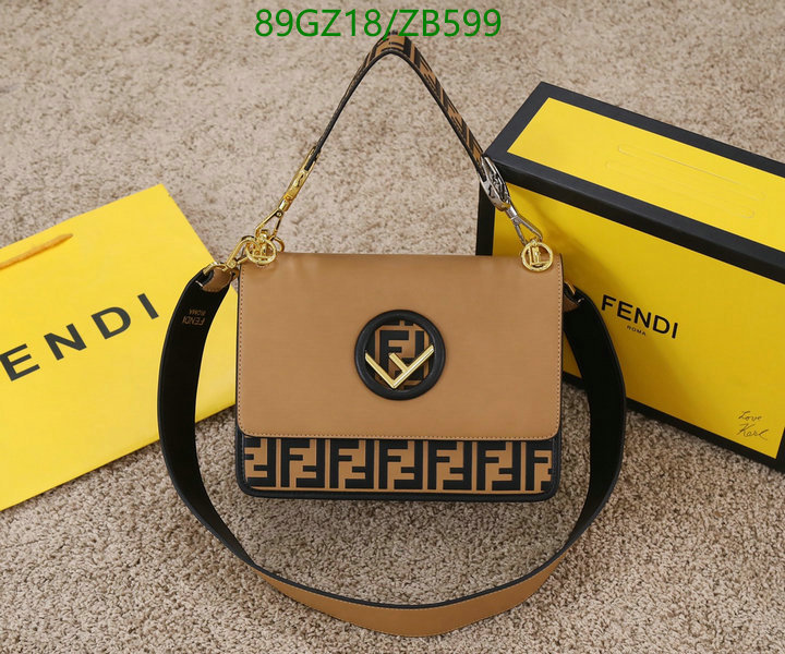 Diagonal-Fendi Bag(4A) Code: ZB599 $: 89USD