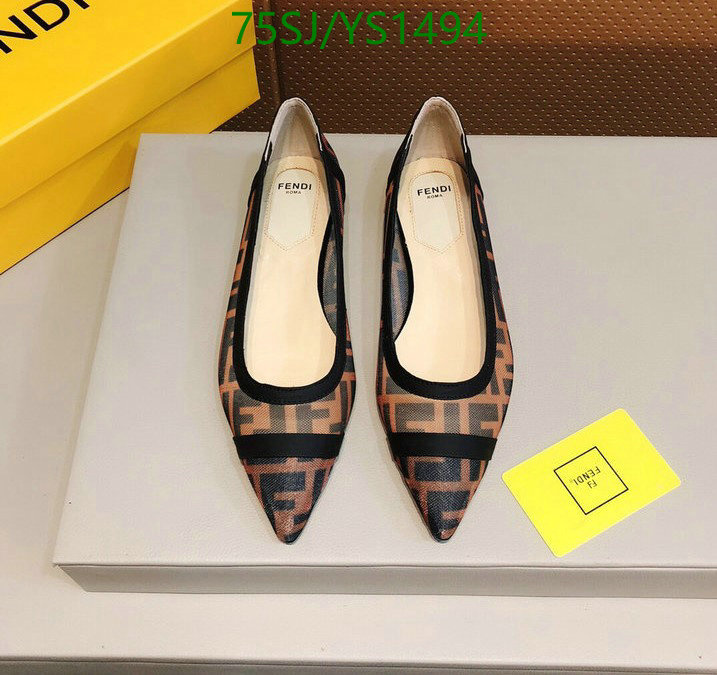 Fendi-Women Shoes Code: YS1494 $: 75USD