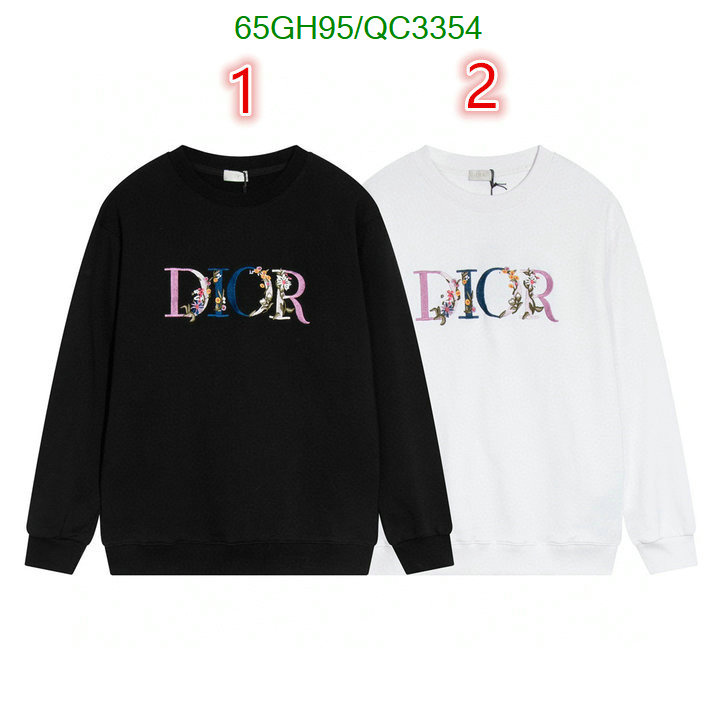 Dior-Clothing Code: QC3354 $: 65USD