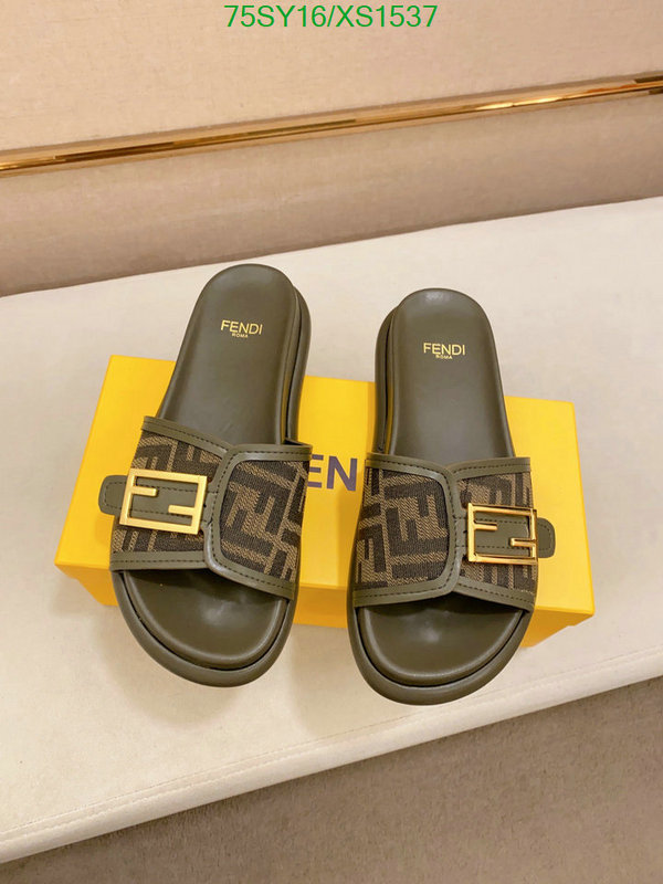 Fendi-Women Shoes Code: XS1537 $: 75USD