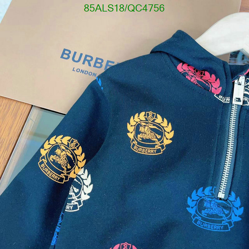 Burberry-Kids clothing Code: QC4756 $: 85USD