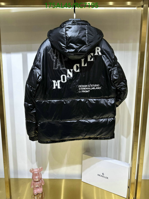 Moncler-Down jacket Men Code: RC7195 $: 175USD