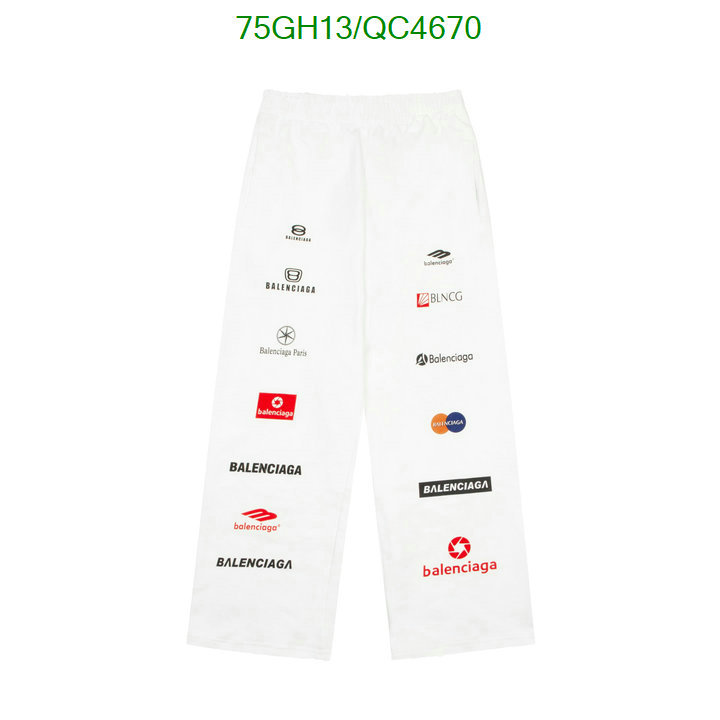 Balenciaga-Clothing Code: QC4670 $: 75USD