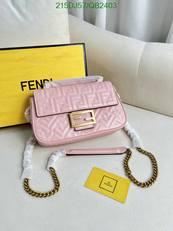 Baguette-Fendi Bag(Mirror Quality) Code: QB2403 $: 215USD