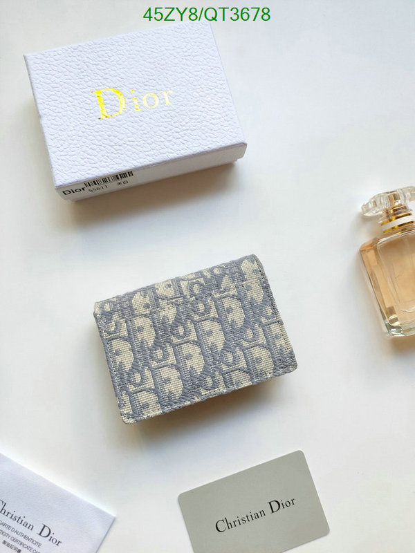 Dior-Wallet(4A) Code: QT3678 $: 45USD