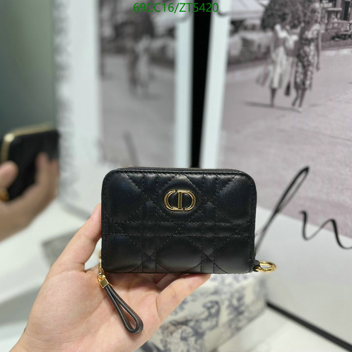 Dior-Wallet-Mirror Quality Code: ZT5420 $: 69USD