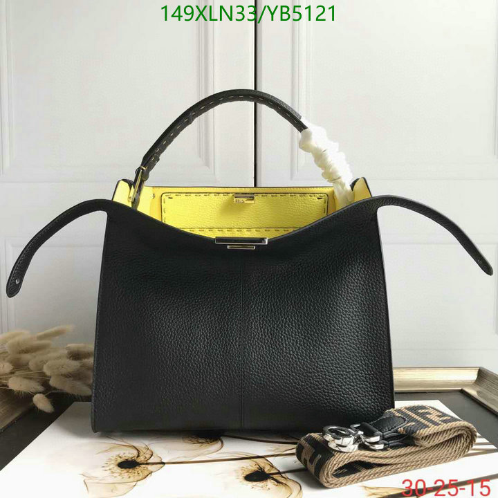 Handbag-Fendi Bag(4A) Code: YB5121 $: 149USD