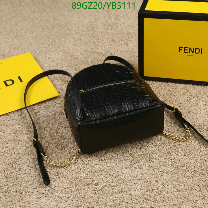 Backpack-Fendi Bag(4A) Code: YB5111 $: 89USD