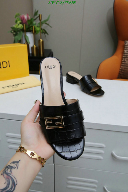 Fendi-Women Shoes Code: ZS669 $: 89USD