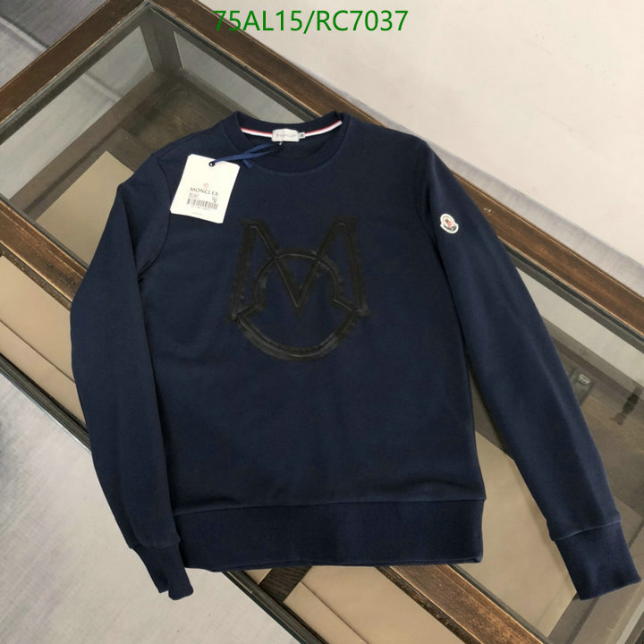 Moncler-Clothing Code: RC7037 $: 75USD