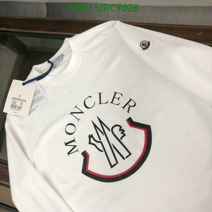 Moncler-Clothing Code: RC7028 $: 75USD